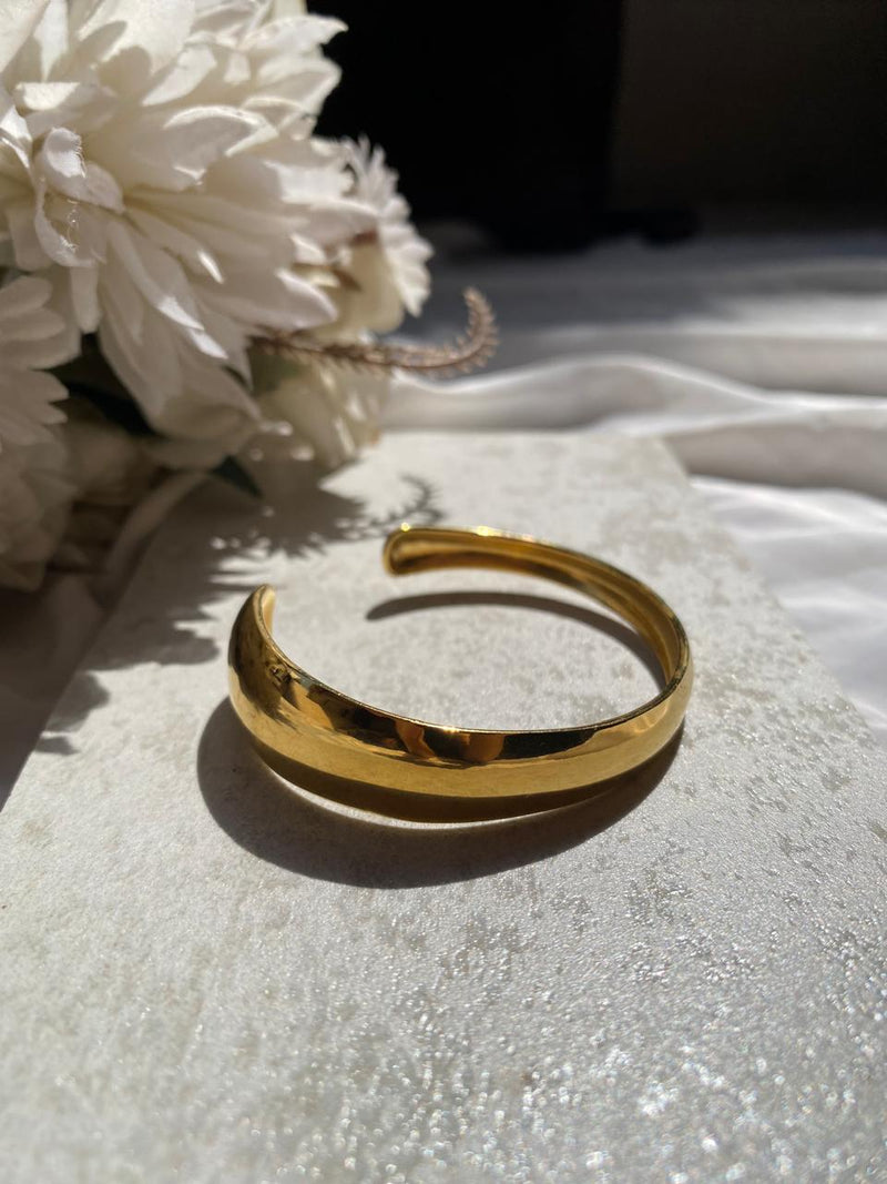 Golden Asymmetrical Cuff
