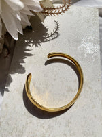 Golden Asymmetrical Cuff