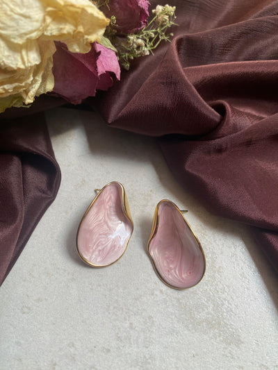Blush Petal Earrings - ARC