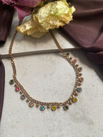 Gemstone Charm Necklace