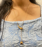 Dew Drop Dangle Necklace