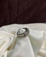 Crystal Charm Ring